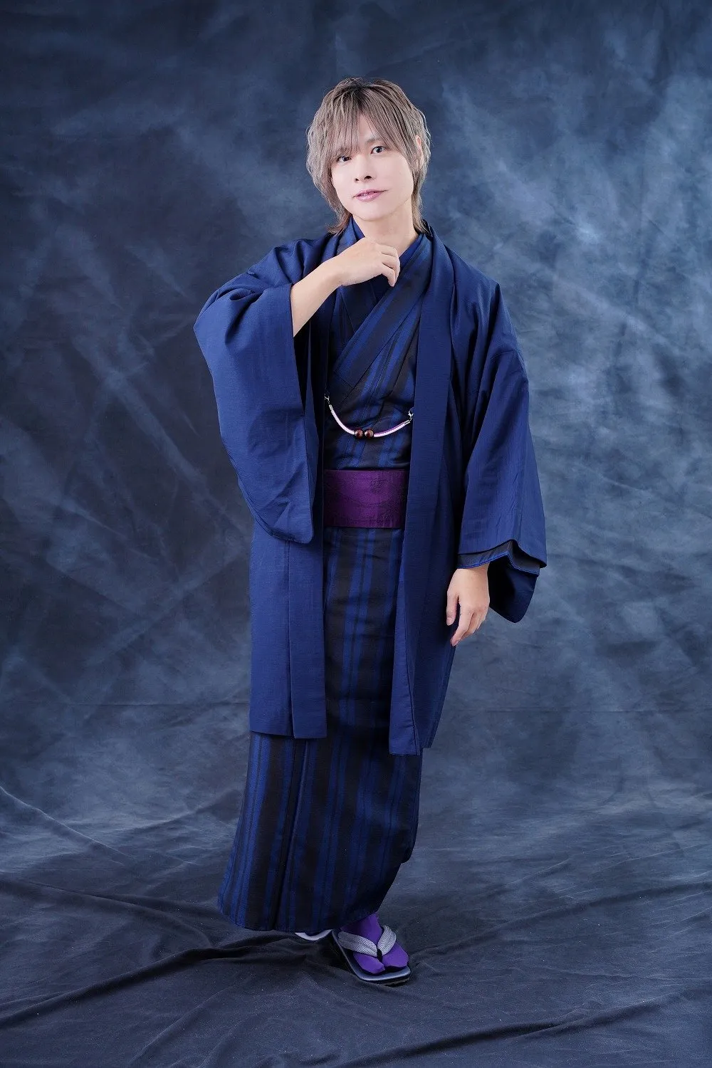 野島健児、岡本信彦ら人気声優11人が登場　井上和彦演出『朗読会四季シリーズ 冬 高野聖』の着物ビジュアル公開