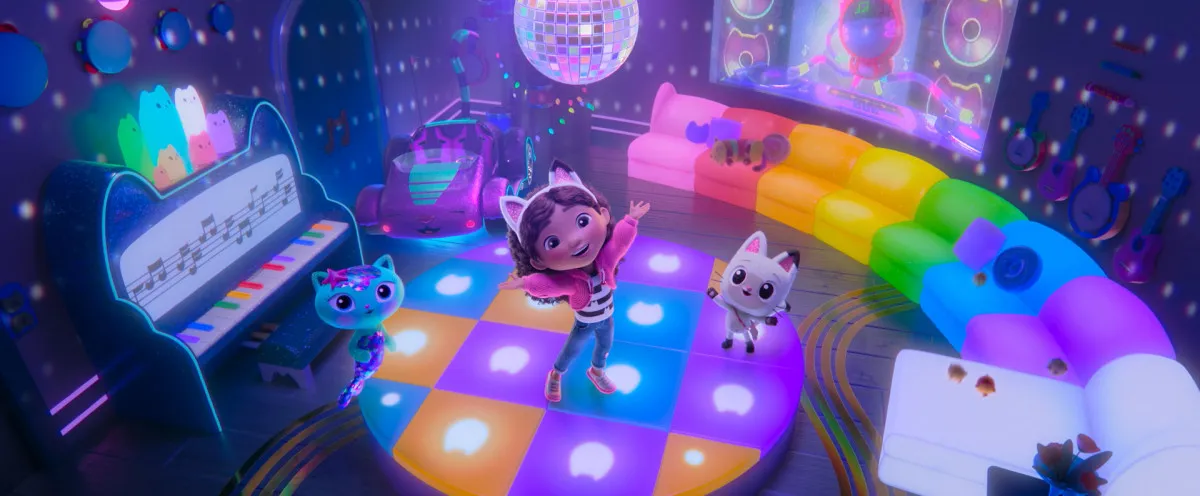 『ギャビーのドールハウス ザ・ムービー』ギャビーの誕生日に“ニャンハッピー”な音楽シーン解禁