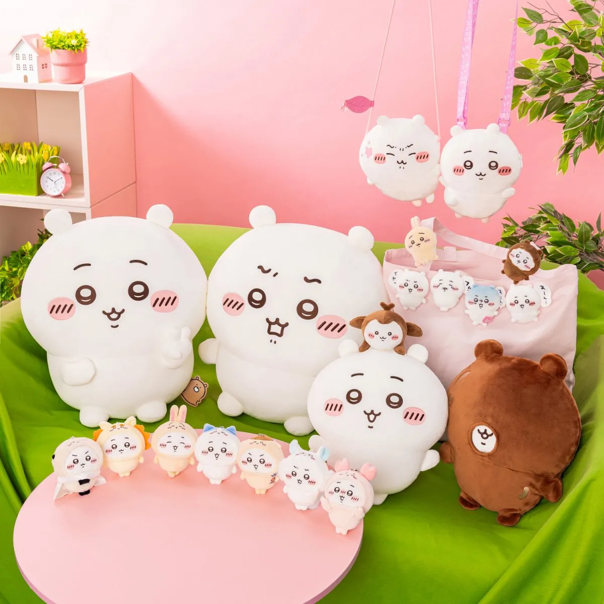 「ちいかわだらけくじ」「ハチワレだらけくじ」同時開催　全長40センチ超えのビッグぬいぐるみがA賞に