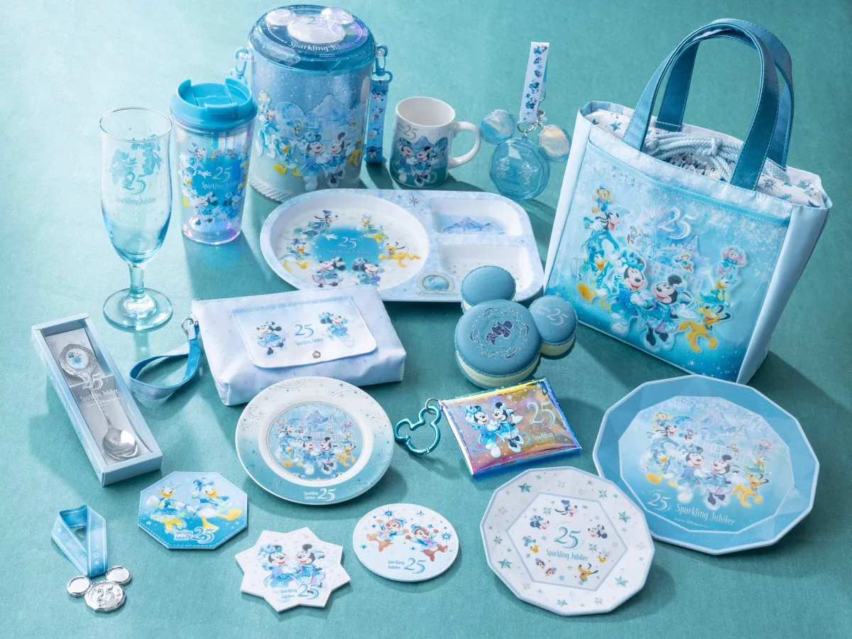 東京ディズニーシー、25周年の“限定メニュー”を一挙発表　 “ジュビリーブルー”で祝祭彩る