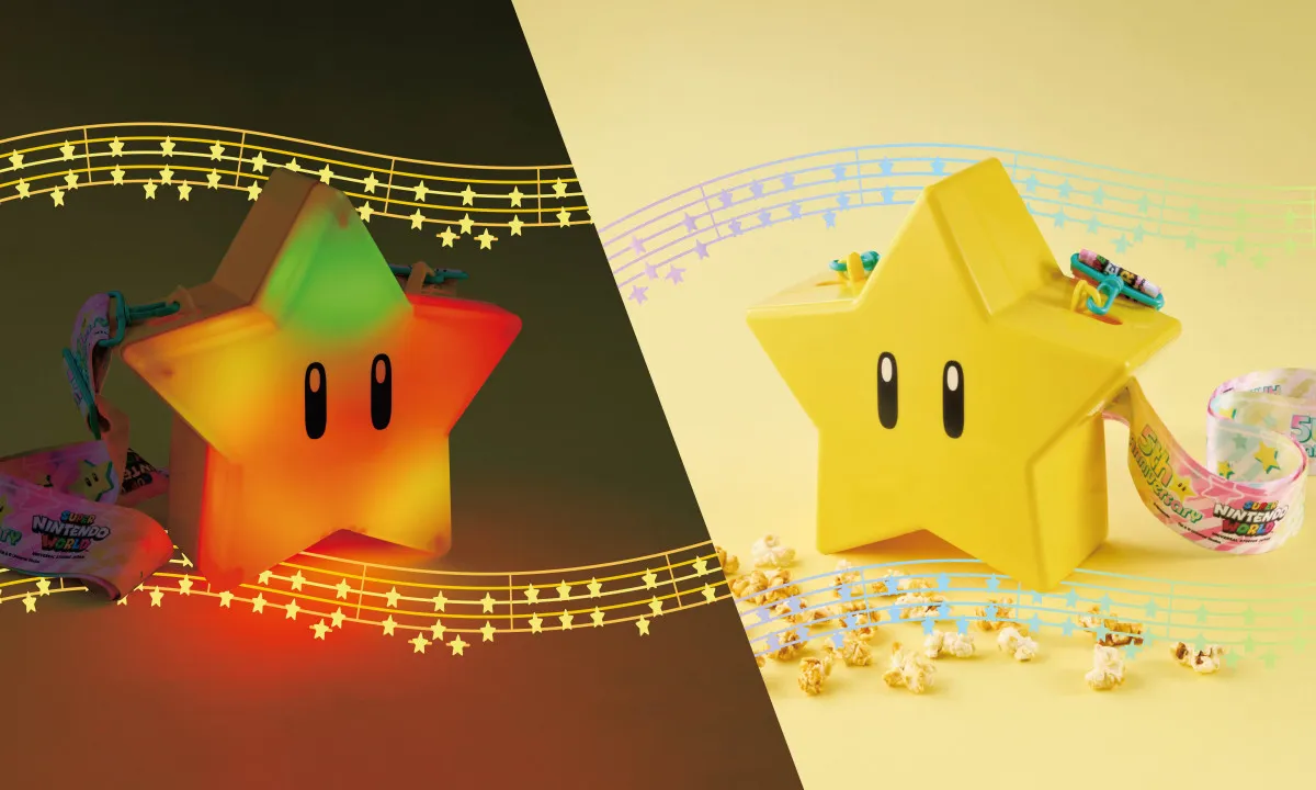 USJ、マリオ「スーパースター」をモチーフにした限定フード＆グッズ新登場へ　“無敵”気分を体験