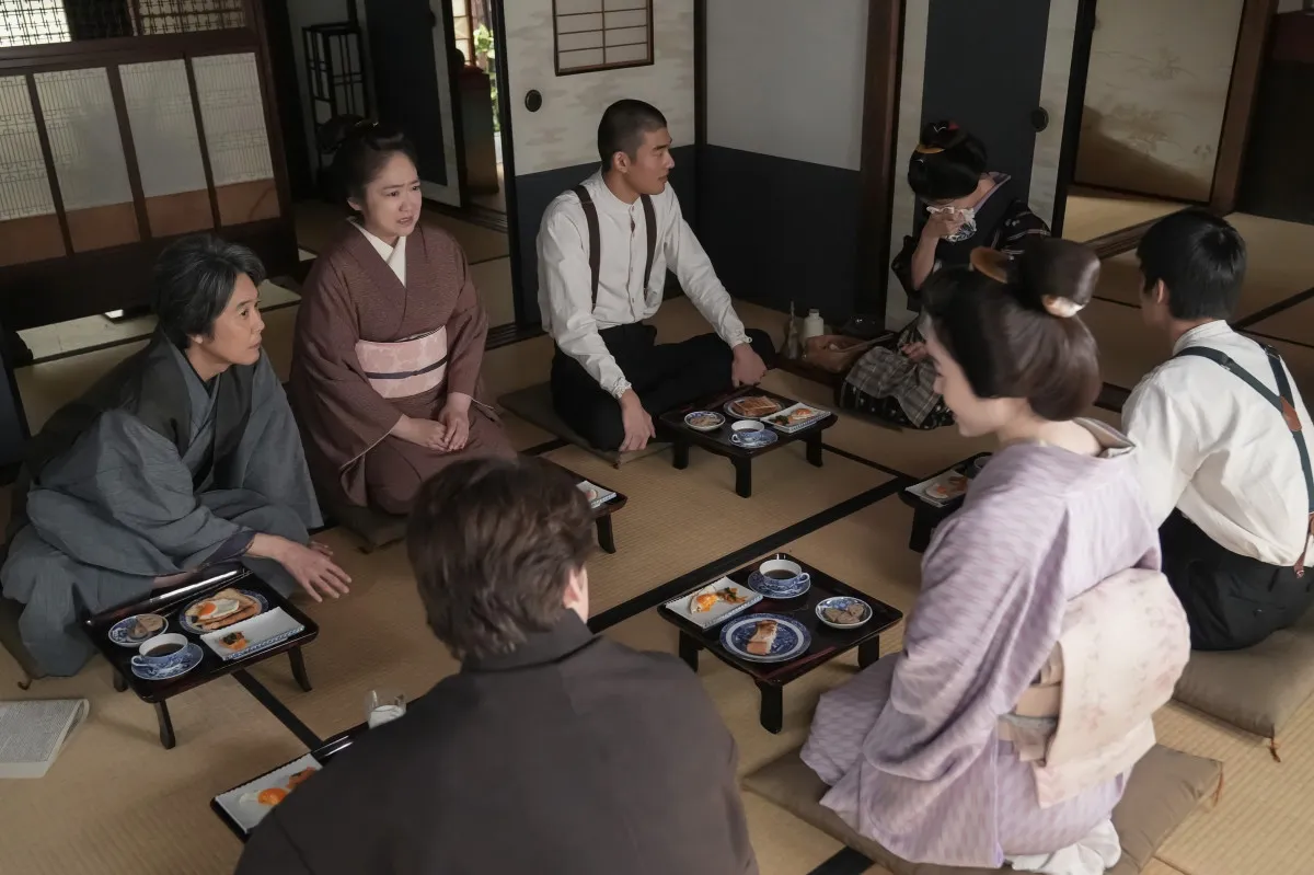 『ばけばけ』クマ、自分がクビになると泣き出してしまう　第101回場面カット