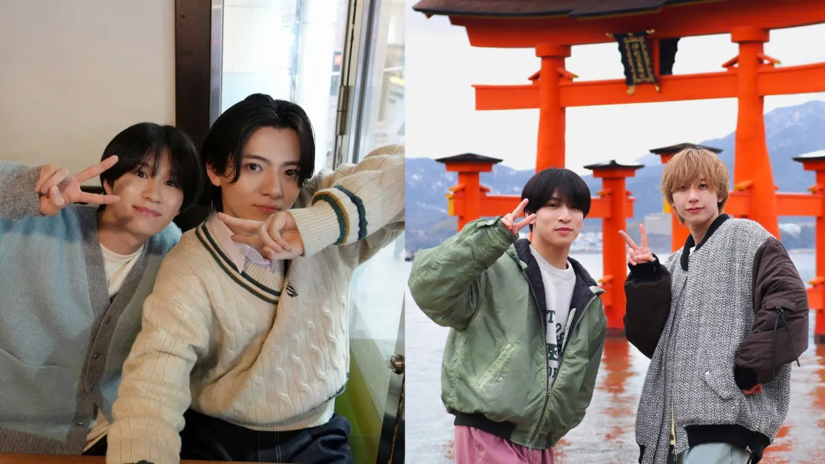 嶋崎斗亜＆西村拓哉は鹿児島へ、永岡蓮王&山中一輝は広島へ　“本音”や“素顔”を垣間見る旅ドキュメントバラエティー始まる