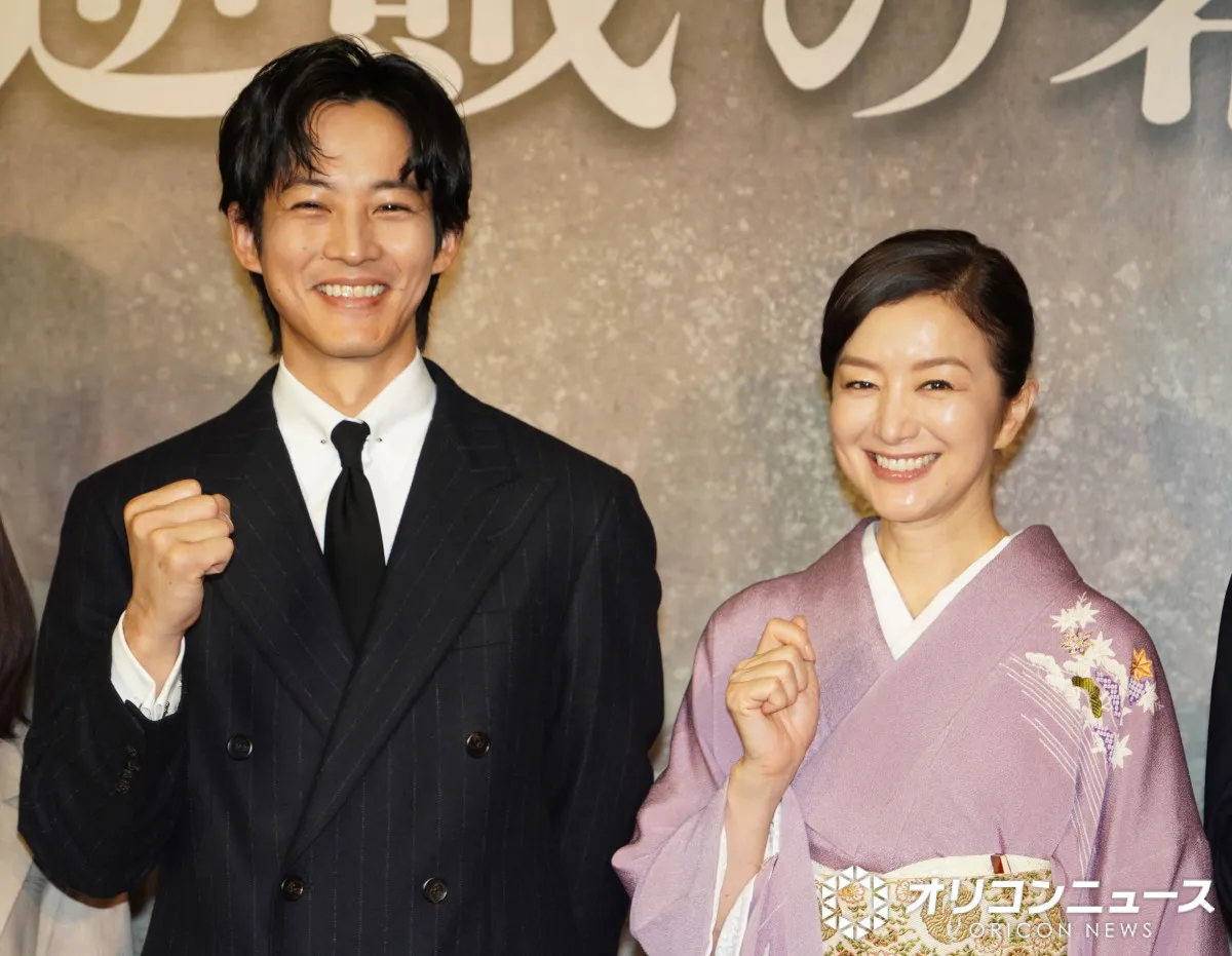 鈴木京香、『わろてんか』以来10年ぶり松坂桃李の母役　印象を告白「信用のおけるすてきな青年」