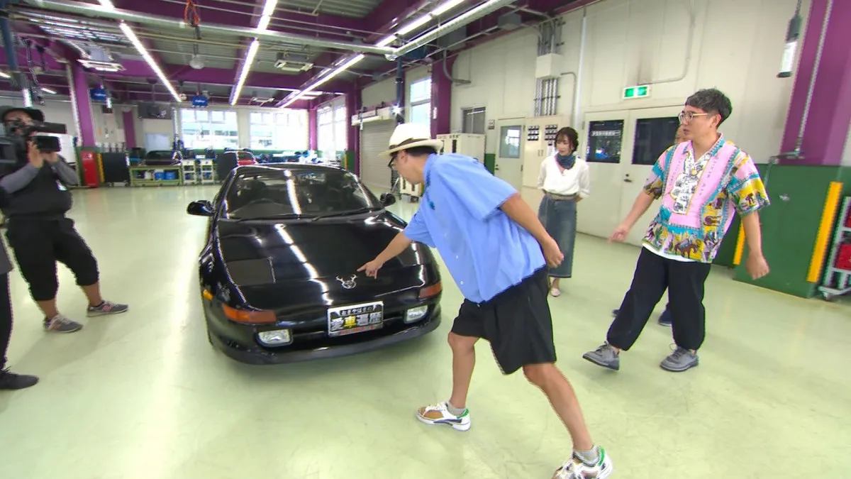 34年前のトヨタ“スポーツカー”に大興奮　矢作兼「ミッドシップにハマっちゃって」「このコーナーリングよ」