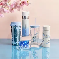 【スタバ新作グッズ】SAKURA第2弾は“青空×桜“　きらめく“エアリーブルー”の新作グッズが勢揃い