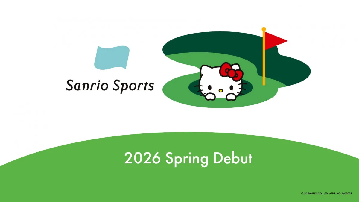 サンリオが新スポーツブランド「Sanrio Sports」始動、第1弾はゴルフウェア・グッズ