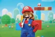 リカちゃん『マリオ』と再びコラボで“ひげ”付属　ピーチ姫スタイルも発売決定