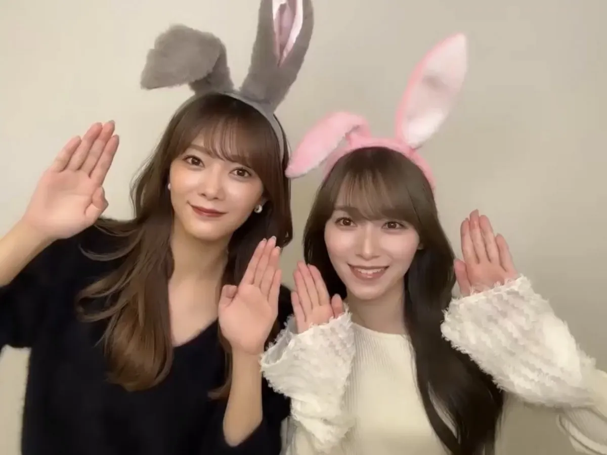 「伝説神動画！」櫻坂46田村保乃＆守屋麗奈のプリクラ撮影に反響「美人お姉さん2人組」「ほのれなやばい」