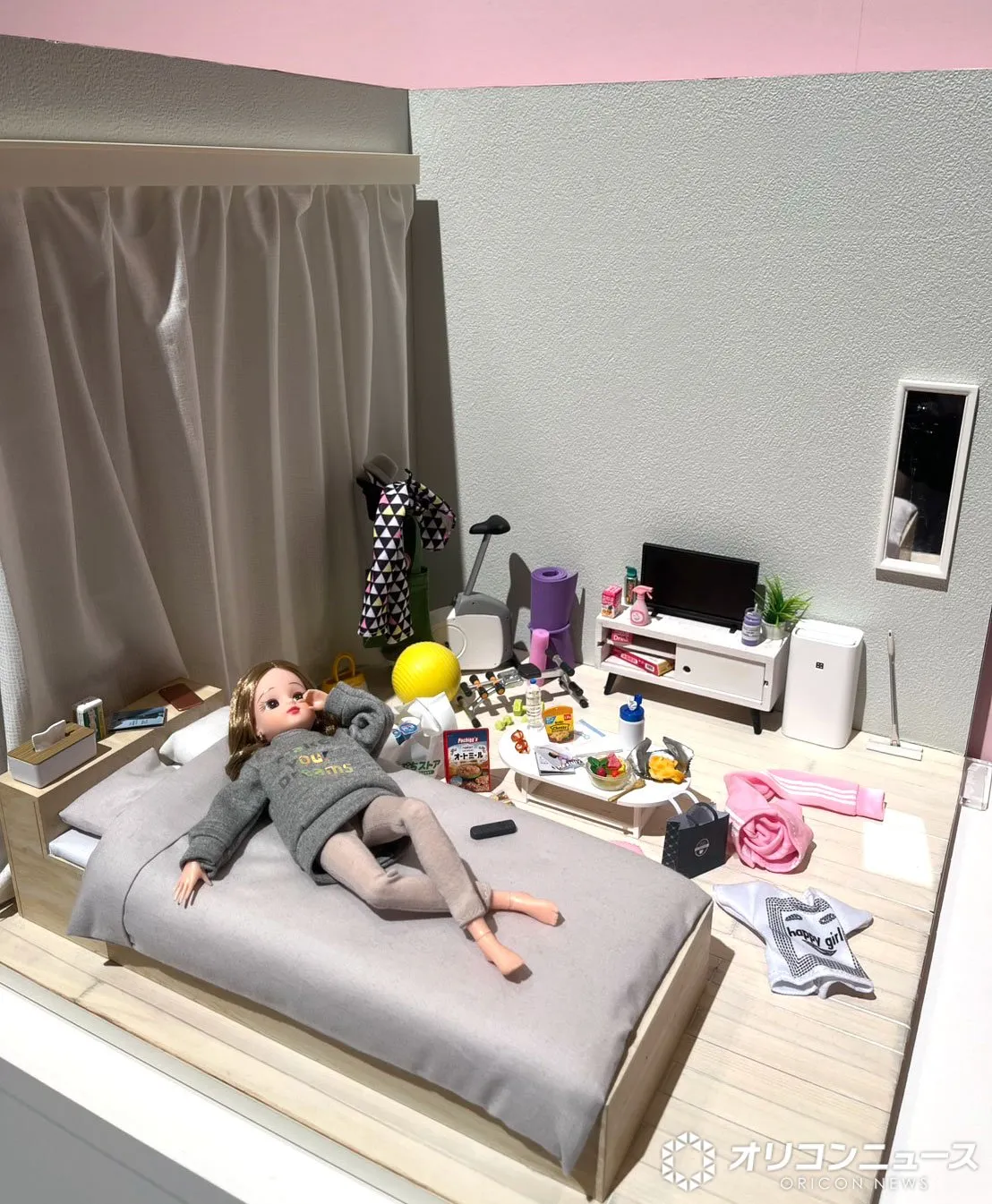 ヨガ後にポテチ？アフタヌーンティー後にラーメン？女性の“あるある”が詰まった『リカちゃんのON/OFF展』がきょうから東京でスタート【内覧会レポ】