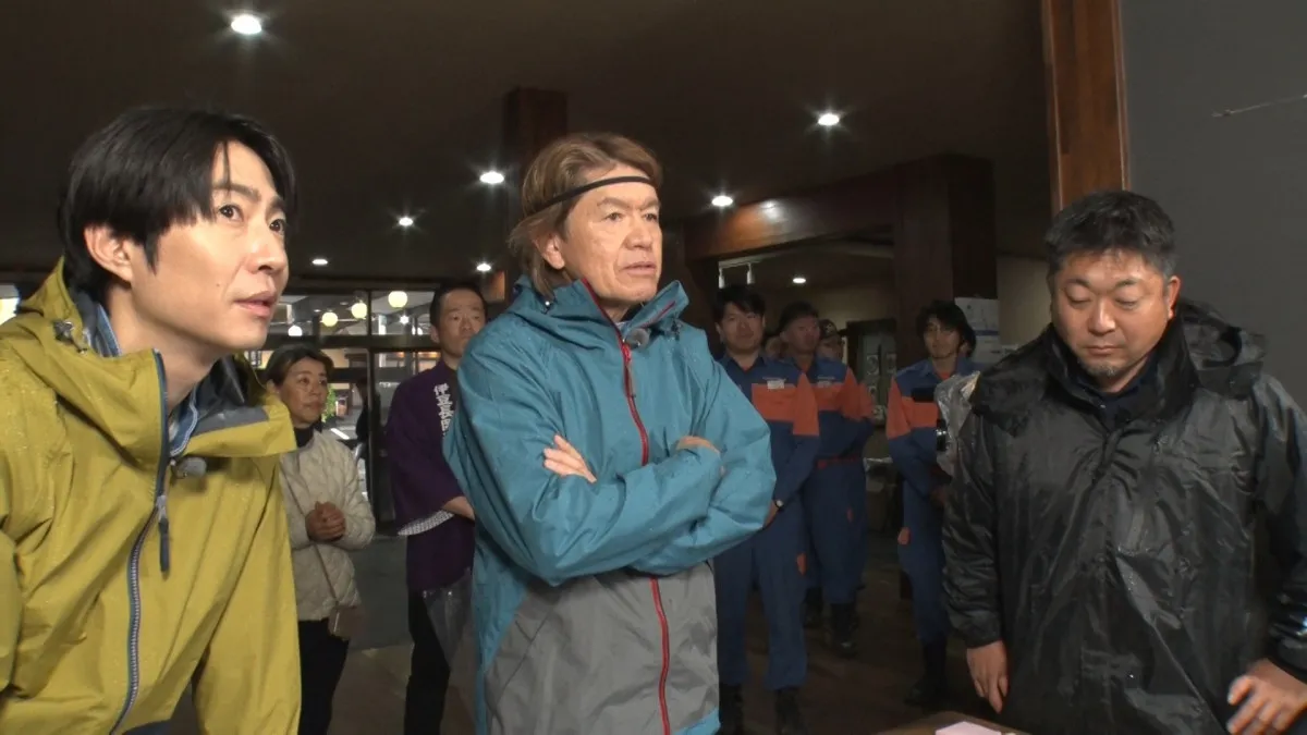 ヒロミ＆相葉雅紀、2時間SPで巨大マグロの解体ショーに挑戦　旅館庭園の復活にも奮闘