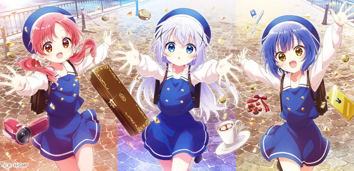 『劇場版 ご注文はうさぎですか？』ビジュアル第2弾＆ムビチケ絵柄解禁　AJイベントに声優登壇