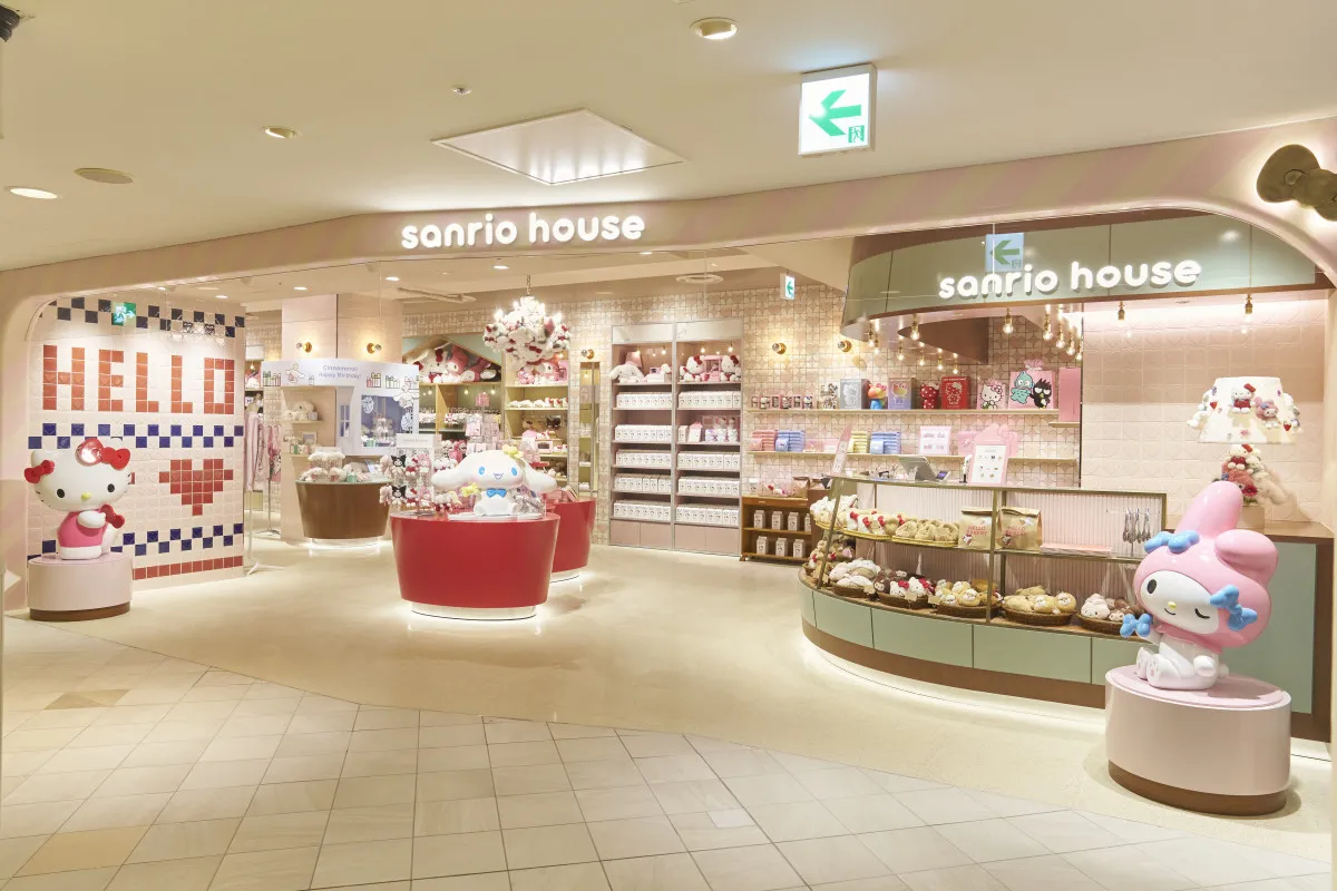 マッシュグループ新ブランド「sanrio house」1号店があすオープン　まるで“焼き立てパン”なキティ＆シナモンたちが並ぶ