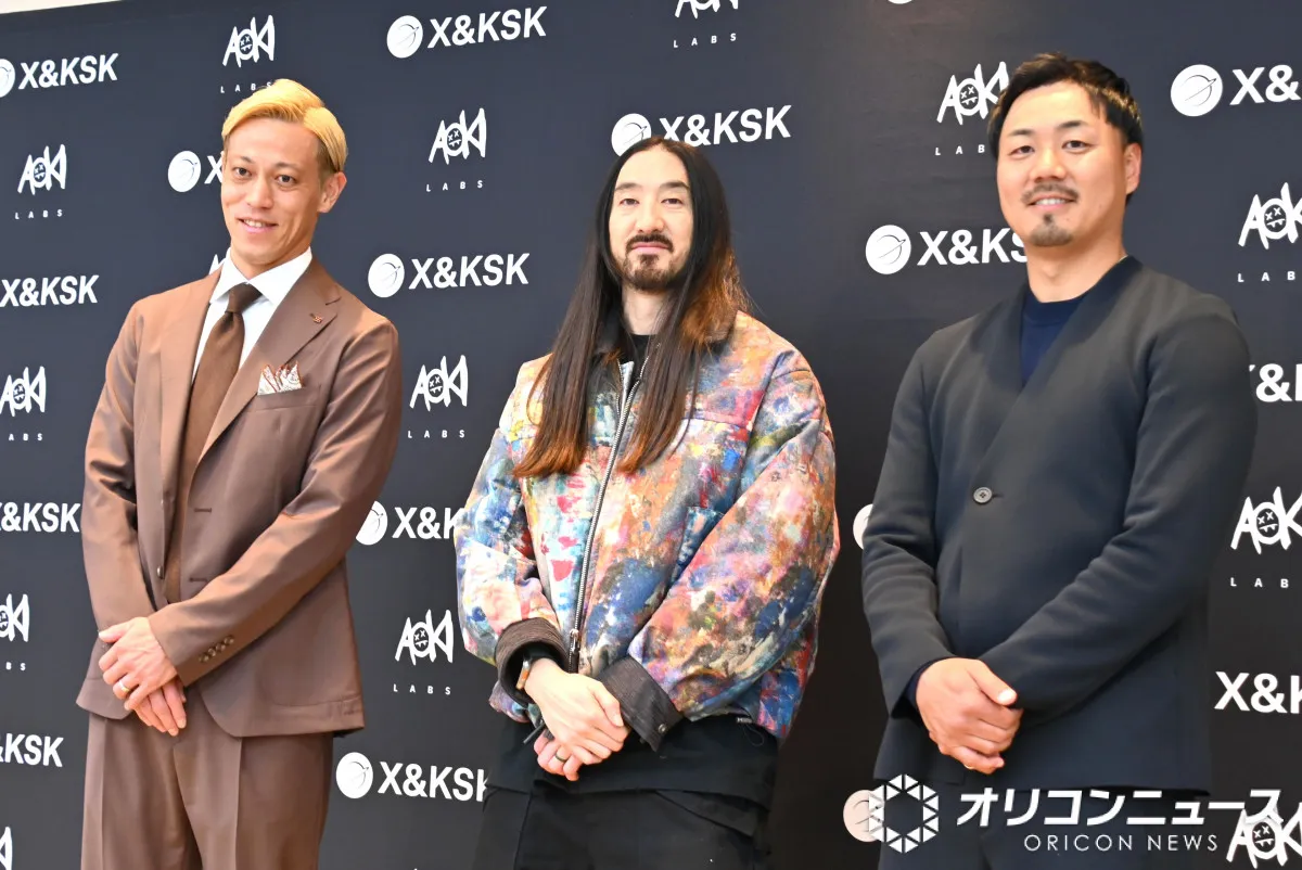 本田圭佑、有名人の投資に私見「日本はまだまだ理解していない」　世界的DJアオキ氏と戦略的パートナーシップ