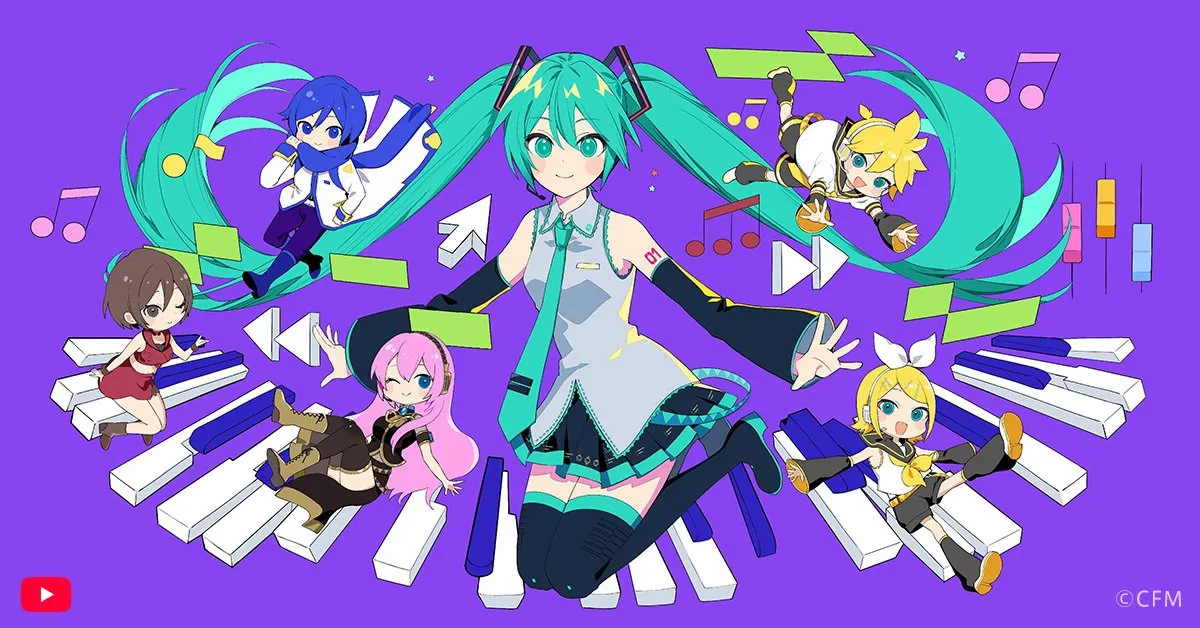 YouTubeロゴが初音ミク仕様に　3月9日“ミクの日”限定で特別デザイン展開