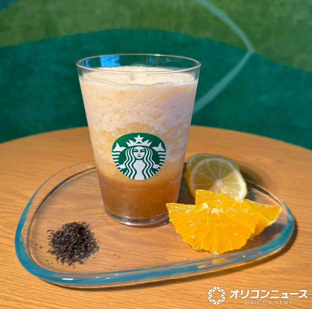 【スタバ新作レポ】柑橘の爽やかさ広がる一杯　『シトラス＆ハニー ソルベ ティー』一足先に飲んできた