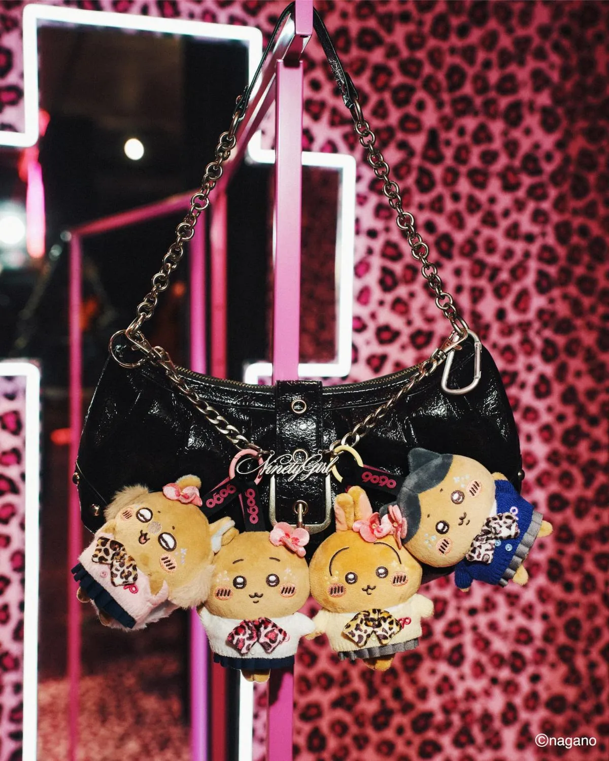 ちいかわたちが“小麦ギャル”に変身　ストリートブランドとコラボ