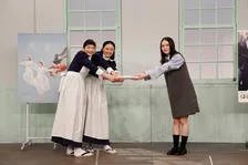 朝ドラ、恒例のバトンタッチセレモニー　『ばけばけ』から『風、薫る』へ　高石あかり「胸がいっぱい」