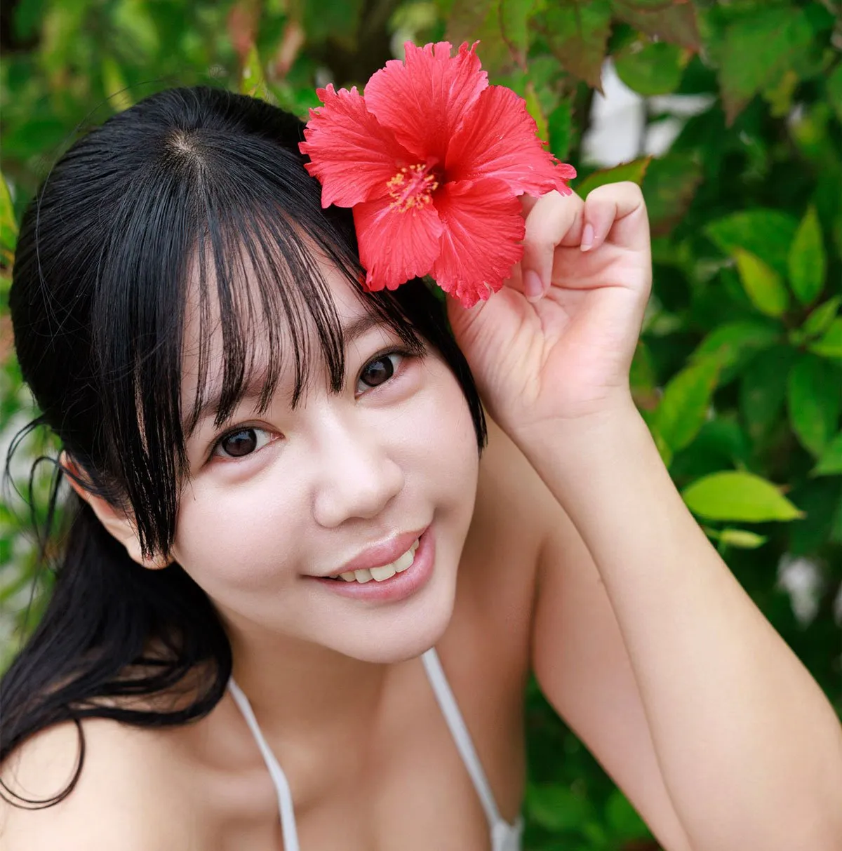 身長150cmのマシュマロボディ、『ミスSPA!2025』空見みあ、ムチプニ妖精の魅力を沖縄で開放