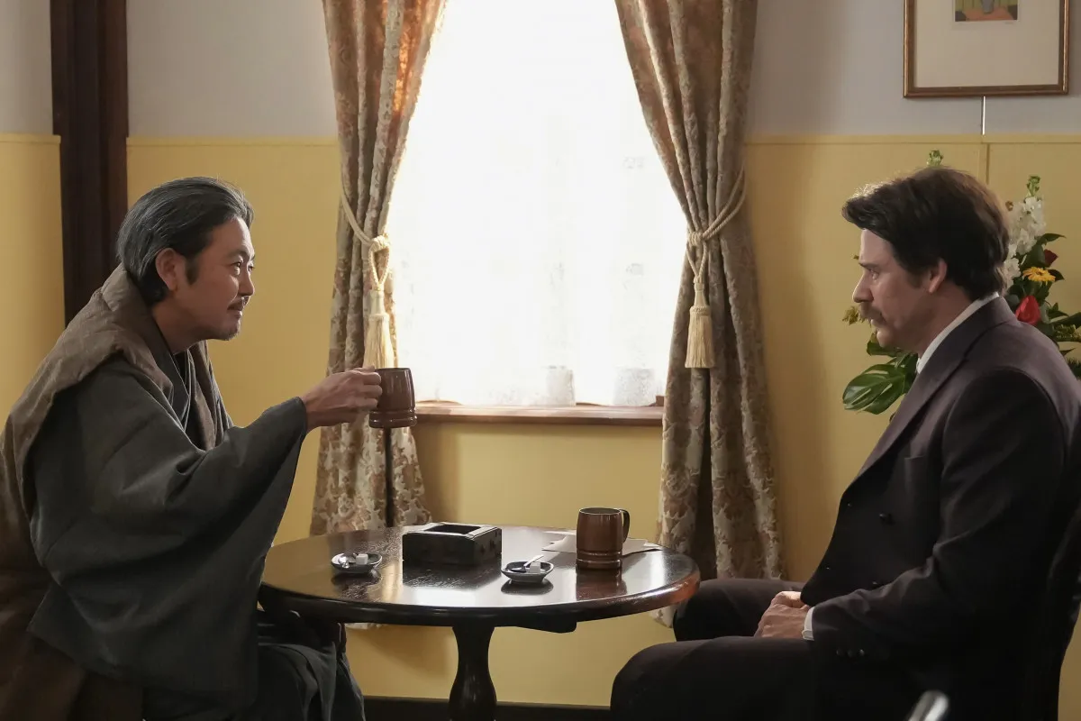 『ばけばけ』ヘブンの前に司之介が現れる　第117回場面カット