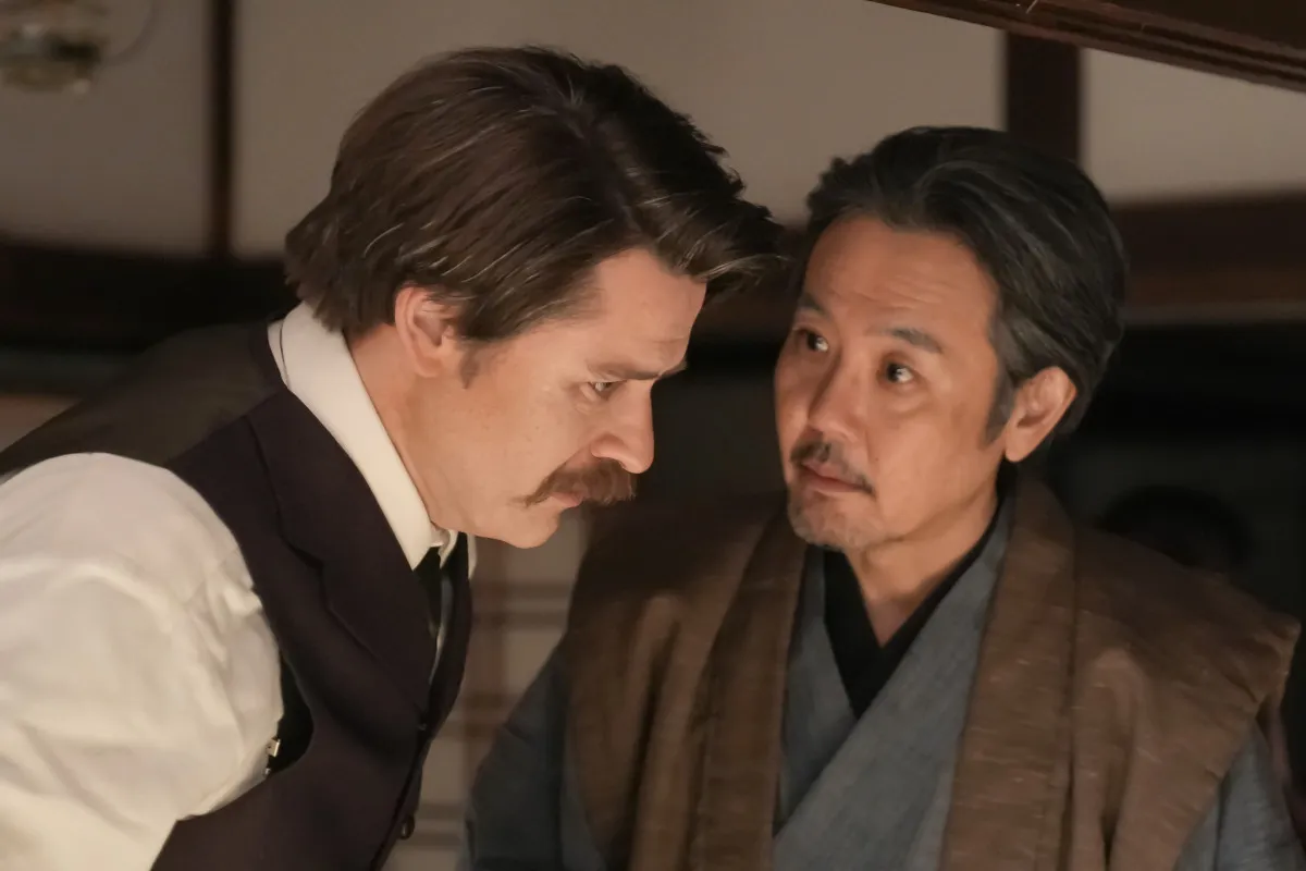 『ばけばけ』ヘブンは、司之介に本心を打ち明ける　第118回場面カット