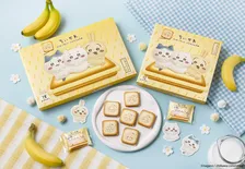 「ちいかわ」×「東京ばな奈」コラボ第2弾　“むちゃうま”なクッキーサンド登場