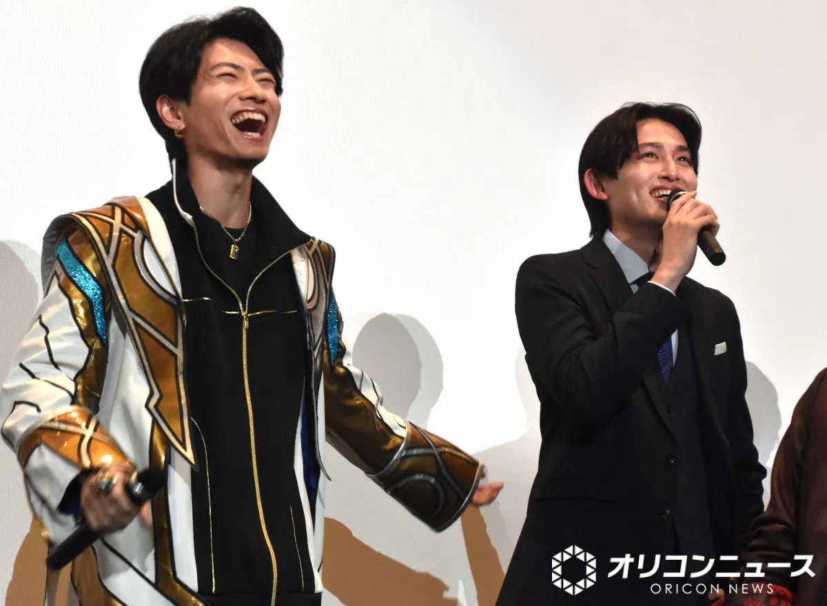 木村魁希、舞台あいさつをかき乱す　葉山侑樹に突然話題振る「青い人と友だちでして」