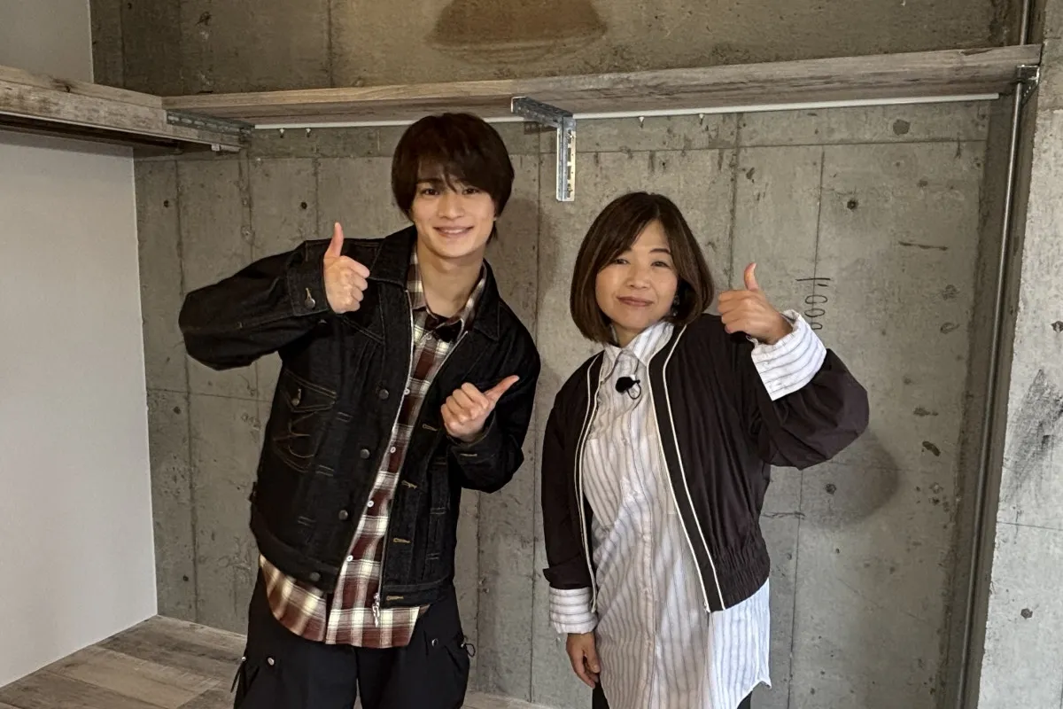 ACEes・浮所飛貴、大久保佳代子とオシャレ＆高コスパの“お宝物件”巡る　自宅の一押しインテリアを披露するコメントも