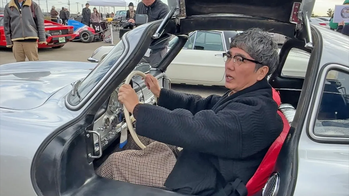 市場価格数億円？激レア『メルセデス・ベンツ』登場　小木が“試乗”も本音「乗り降りがしんどい」