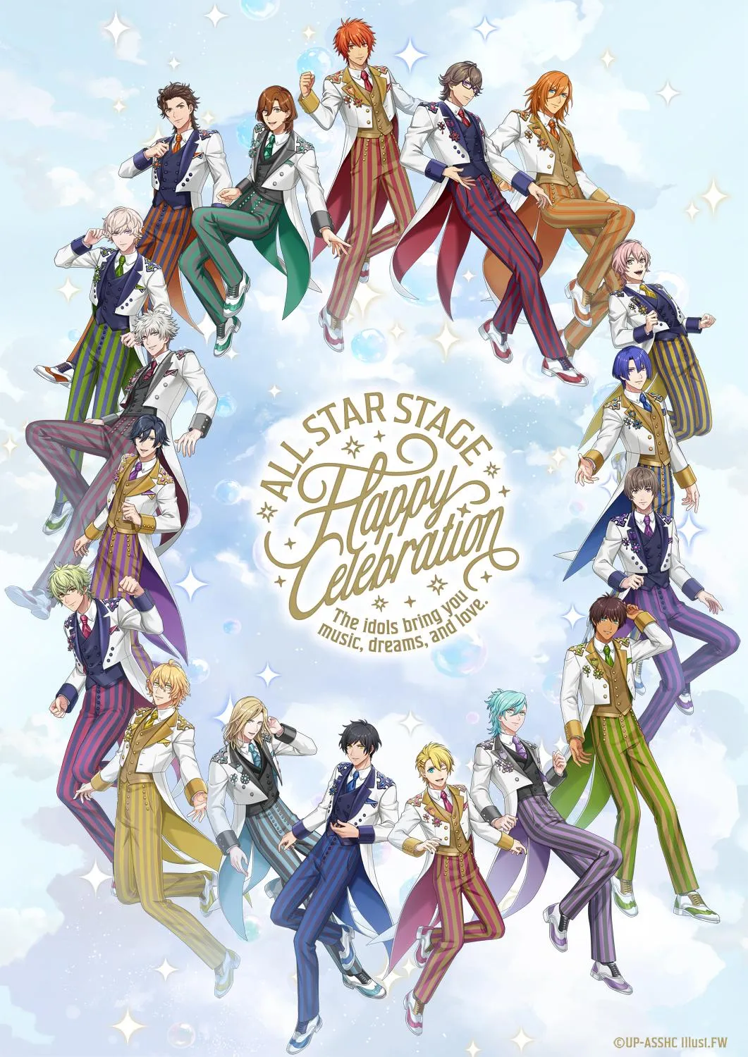 3D LIVE『うたの☆プリンスさまっ♪ALL STAR STAGE』新作公演開催へ　前作Blu-ray＆DVD発売、ディレイビューイング実施も