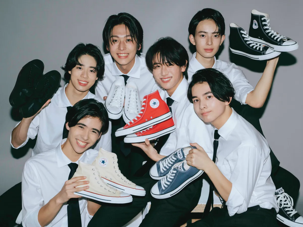 The Right Lightがコンバースとコラボレーション　メンバーがALL STAR着用したオリジナルカット