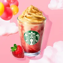 【きょうから】スタバ新作は“いちごづくし“　“いちご×シュークリーム“フラペなど甘酸っぱく華やぐ3種のビバレッジが登場