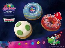 映画『ザ・スーパーマリオギャラクシー・ムービー』とクリスピー・クリーム・ドーナツがコラボ　本物そっくり“ヨッシーのタマゴ”も