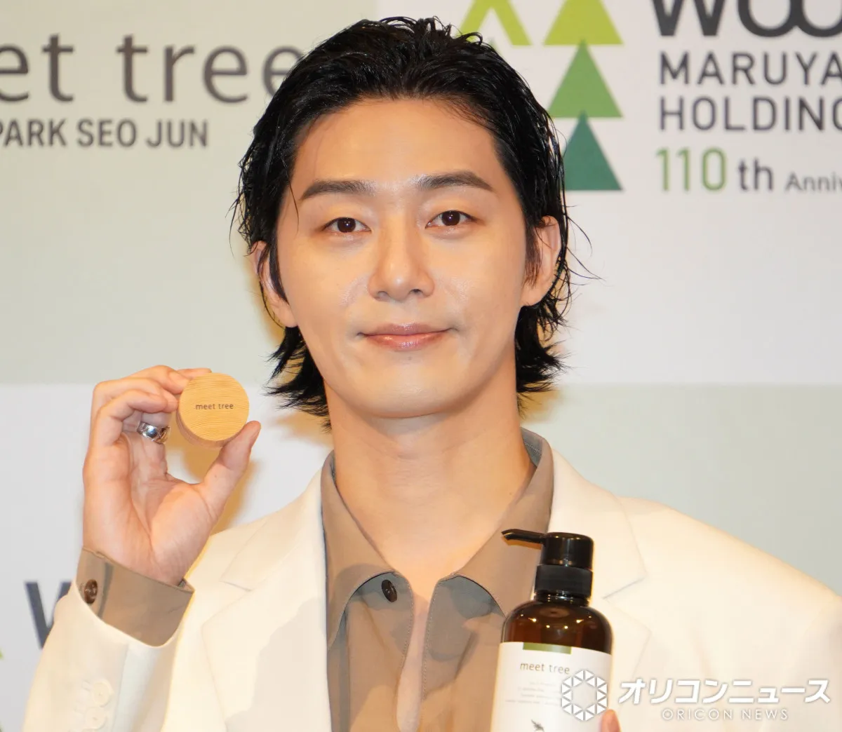 来日のパク・ソジュン、“美肌”の秘けつ明かす「不規則な一日を送らざるをえない環境で…」　冒頭は日本語であいさつ