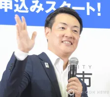 横山英幸大阪市長、“迷いシカ”「近いうちに新天地のご報告が」様子を写真付きで報告　名前にも触れる