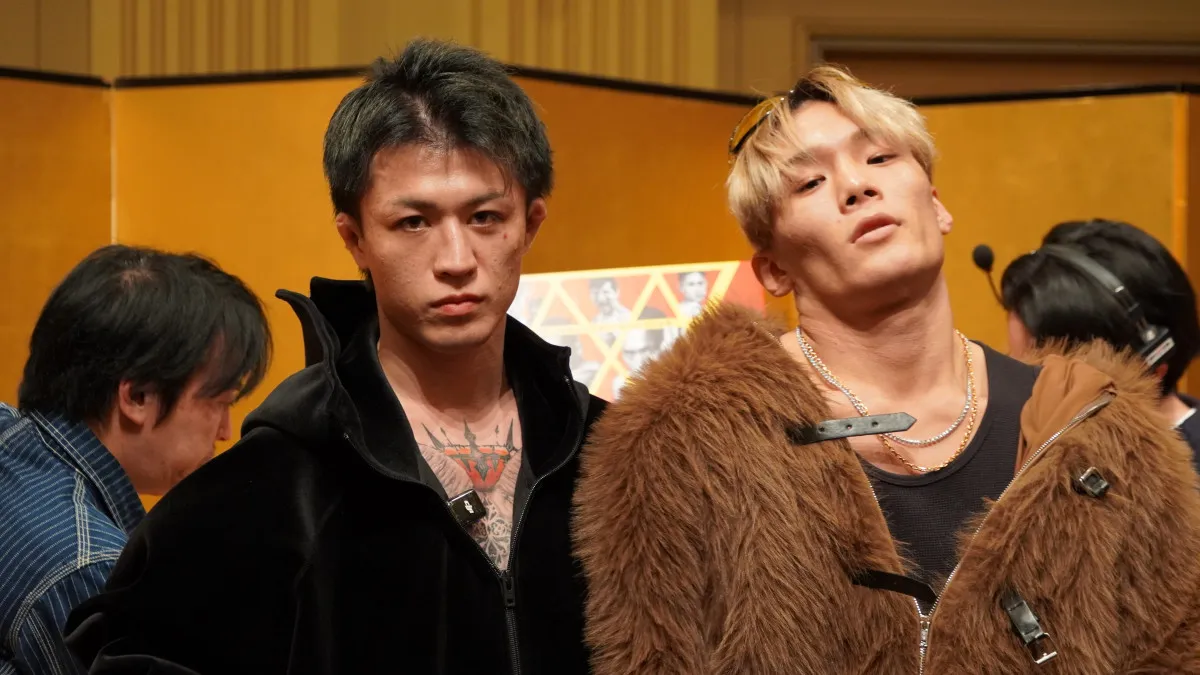 【RIZIN】ジョリーが会見で一触即発「溝口さんの映画出てそうな顔面だな」BDと揉めたK-1児玉兼慎とMMAマッチ