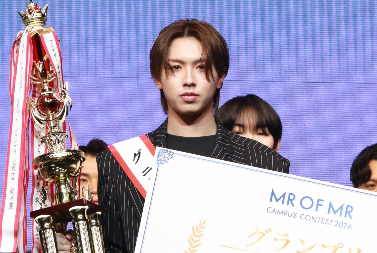 『MR OF MR CAMPUS CONTEST 2026』グランプリは青山学院大学2年の隈部飛鵬さん　重大な体調不良を乗り越えて栄冠掴む「ここまで導いてくれたファンの方に感謝」