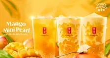 【ゴンチャ】『マンゴーミニパール』が待望の復活　ごろごろ果肉増量で“贅沢感”アップ