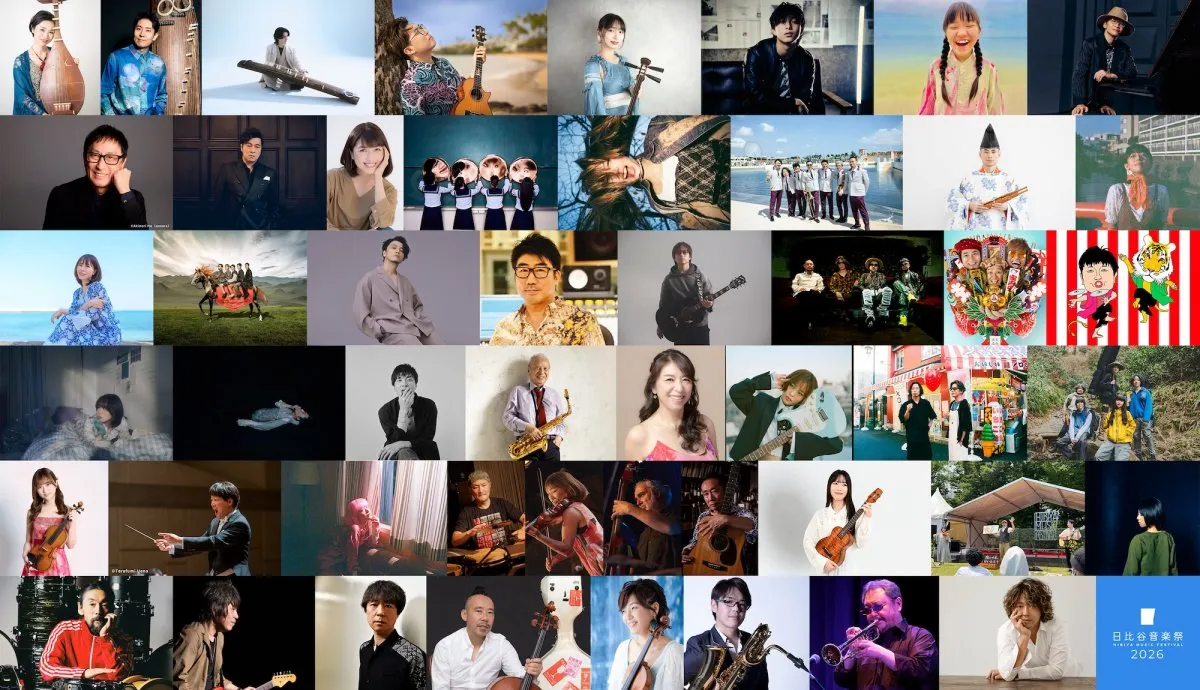 入場無料『日比谷音楽祭 2026』第3弾出演アーティスト発表　森山直太朗、高橋優ら14組決定