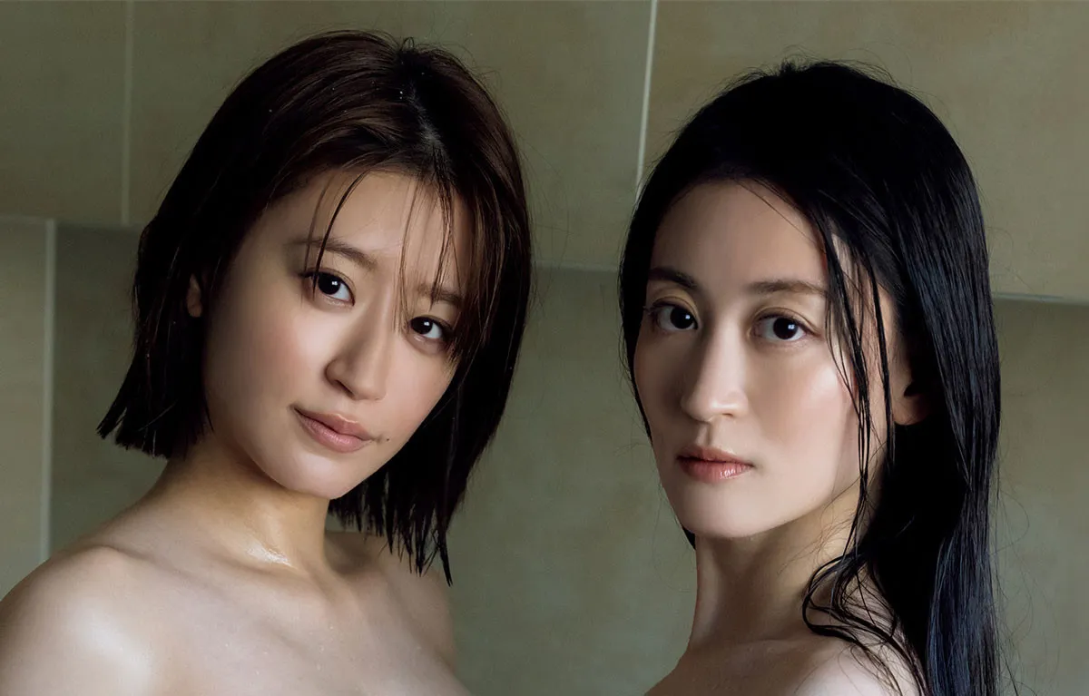 元NMB48の美ボディ姉妹・上西恵＆怜、浪速が生んだビューティペアが魅せる見惚れる距離感のグラビア