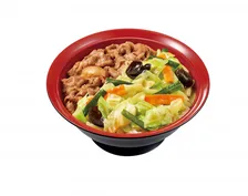 すき家の新提案！牛肉とおかずを楽しめる“あいもり”牛丼が新登場　食欲かきたてる「シャキうま塩野菜牛丼」販売