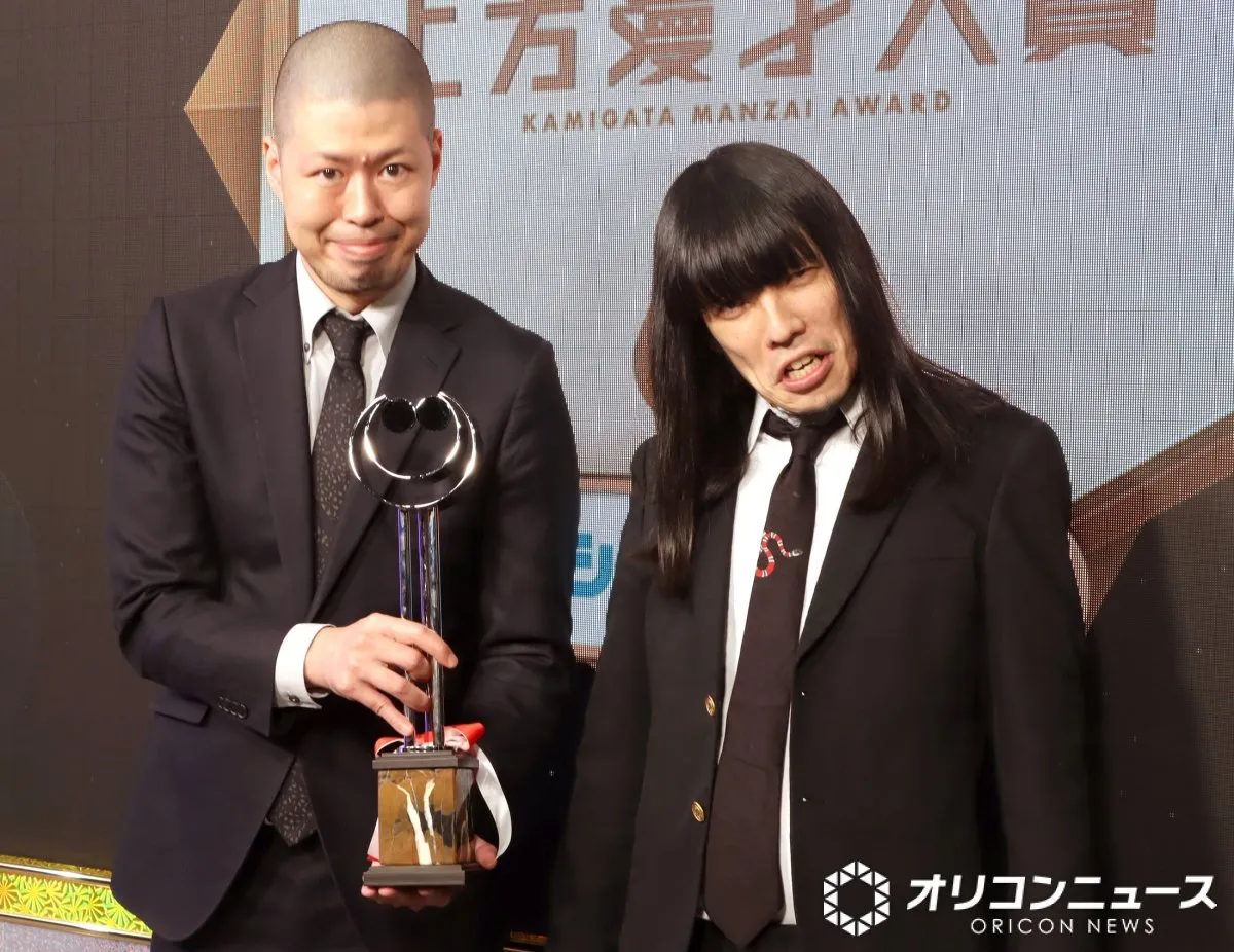 賞レース初冠に金属バット節全開！『上方漫才大賞』奨励賞「呼ばれると思ってなかった」　賞金は「お芋でも焼きますわ」【一問一答】