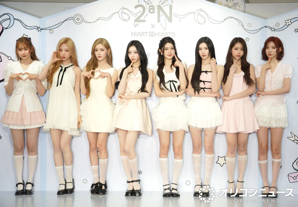 新人賞最多受賞のHearts2Hearts、来日イベント開催　会場前には人だかりも