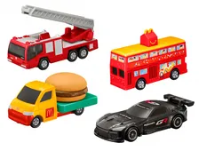 【きょうから】マクドナルド、ハッピーセット「トミカ」　開発車両「GR GT3」や“ハンバーガーカー”など全9種　週末プレゼントも実施
