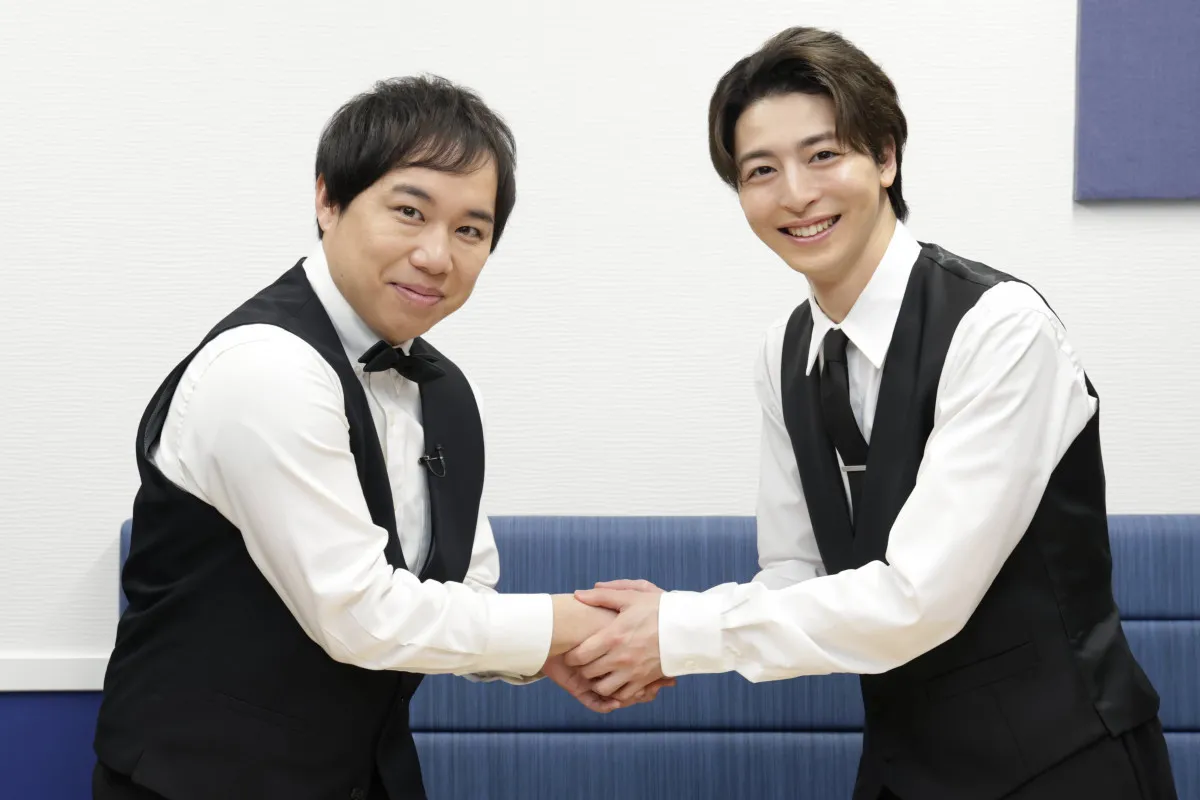 高杉真宙、レギュラーバラエティー初MCに「緊張してましたね」　異色タッグの霜降り明星せいや「僕、初めての真宙をいただけた（笑）」