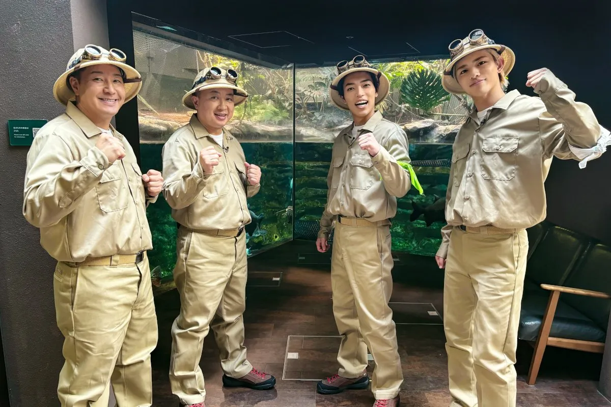 timelesz原嘉孝＆篠塚大輝、デンキウナギでスマホの充電実験　『ネイチャーティーチャー』深夜帯レギュラーが開始