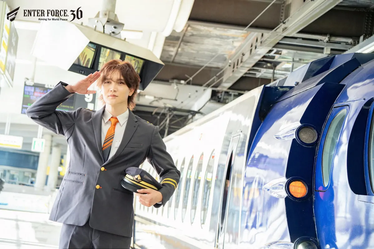 2.5次元ストリーマー・キミトス、南海なんば駅の特別駅長に就任　ビジュアル＆コメント発表