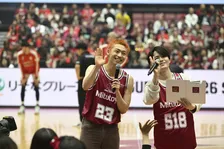 『GIFT』出演中・八村倫太郎、川崎戦で“プロ級”アナウンス披露　シュート挑戦で会場熱狂