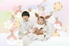 スタジオアリス『ポケモン和装』新作の衣装＆背景発表　歴代伝説が集合！30年の歴史表現