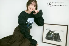 声優・上田麗奈、センス抜群！描いたイラストTシャツ登場　新作4種類で自ら着用モデル写真公開